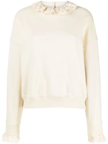 Bluza Goen.j z okrągłym dekoltem