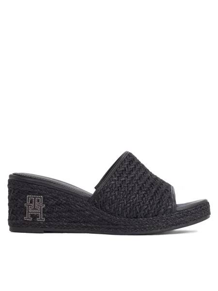 Espadrilky Tommy Hilfiger čierna
