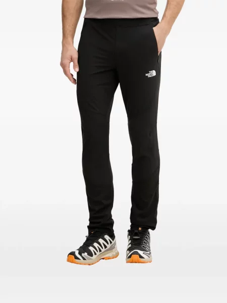 Pantaloni The North Face cu imagine de drumeție negru