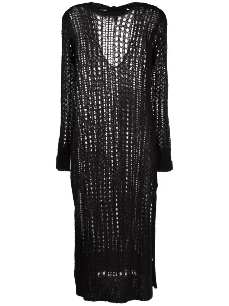 Rochie Ganni tricotate de costum albastru