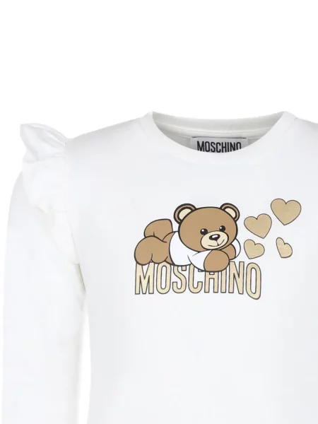 Bluza dziecięca Moschino biała