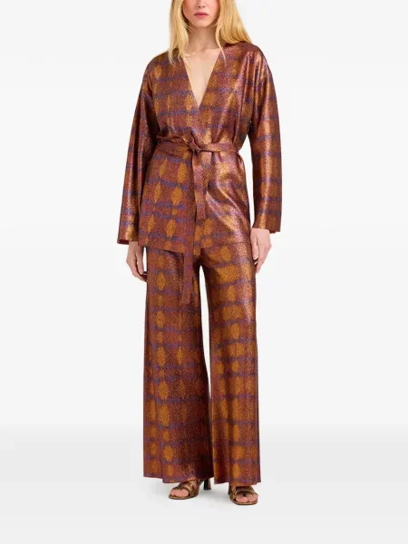 Pantaloni Momoni maro