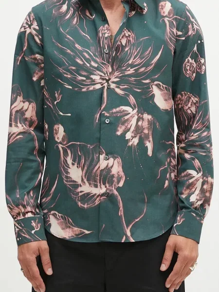 Сорочка Paul Smith slim класичний комір сірий