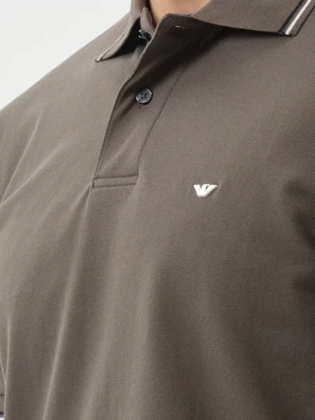 Поло Emporio Armani зелене