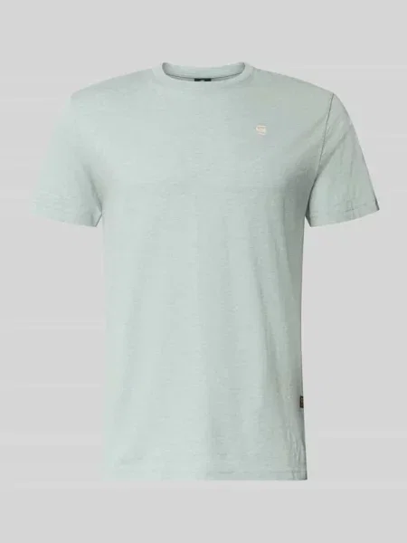 T-shirt o kroju regular fit z czystej bawełny G-star Raw miętowa