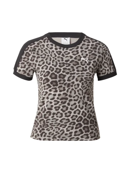 PUMA Tricou gri negru