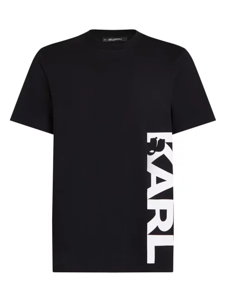 Tricou Karl Lagerfeld cu imagine negru