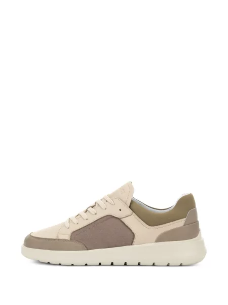 Fűzős bőr sneaker Boggi Milano barna