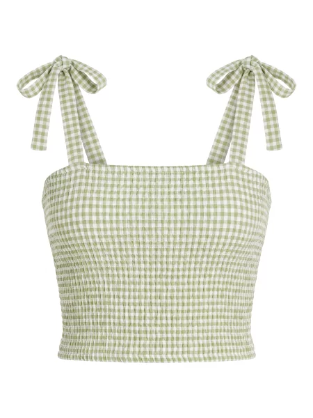 Studioselect Top Fame verde deschis alb