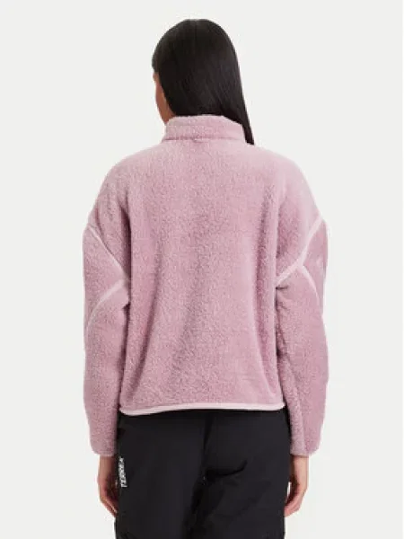 Flisas megztinis Adidas rožinė