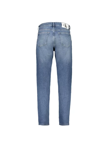 Zwężane dżinsy Calvin Klein niebieski