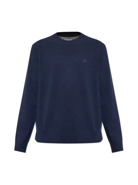 Sweter Burberry niebieski