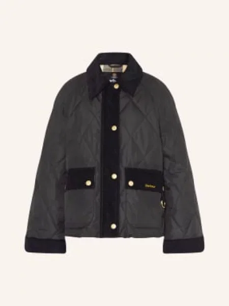 Barbour Prošívaná Bunda Kilnwick Quilt černá