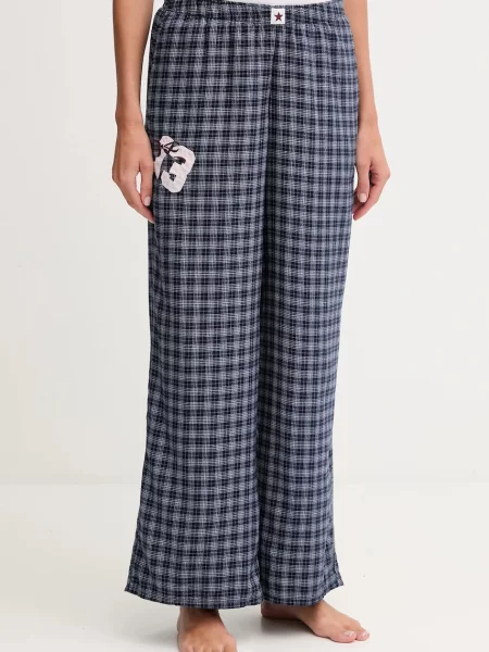 Pyžamové kalhoty Hollister Co. tmavomodrá