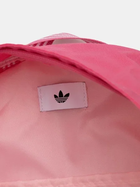 Duży plecak Adidas Originals klasyczny z nadrukiem różowy