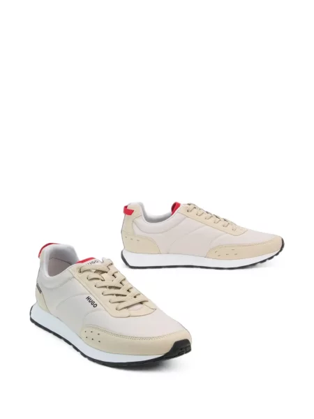 Szarvasbőr retro sneaker Hugo szürke