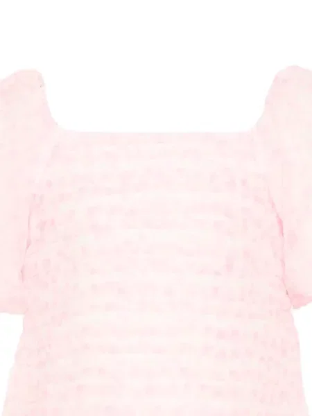 Top dziecięcy Abercrombie Fitch różowy