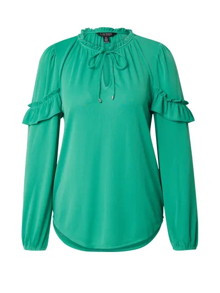 Blúzka Lauren Ralph Lauren zelená