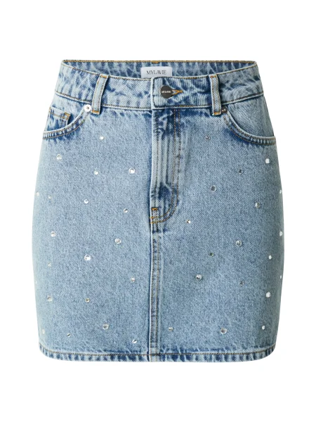 MYLAVIE by Sarah Harrison Fustă albastru