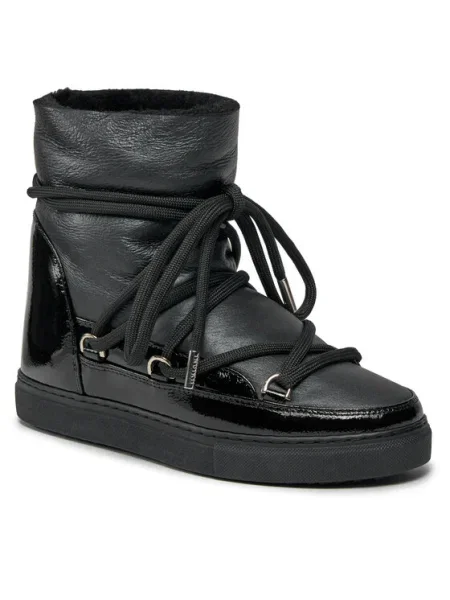 Inuikii Апрески Gloss Wedge черен