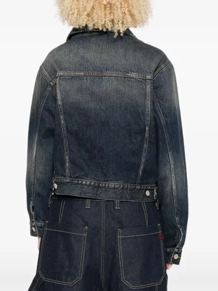 Geacă de blugi Balenciaga albastru