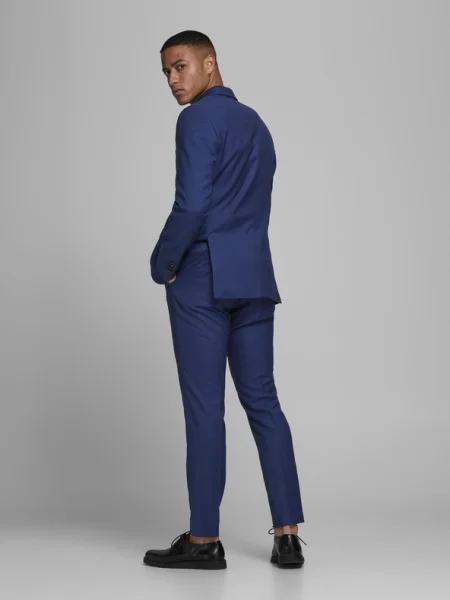 Jack&Jones Pantaloni chino Solaris Bleumarin Super albastru