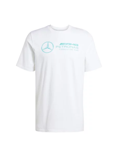 Adidas T-Shirt Mercedes AMG Petronas Formula One Team DNA Graphic Regular Fit λευκό