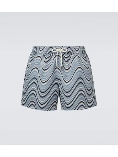 Slip de baie Frescobol Carioca cu imagine albastru
