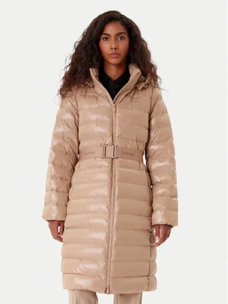 Kabát Calvin Klein bézs