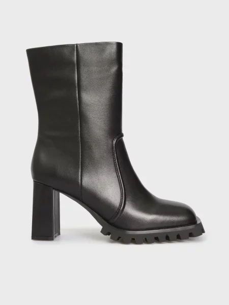 Кожаные сапоги Prpy черные