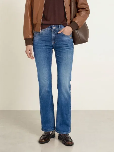 Gang Jeansy Flared Flared blau