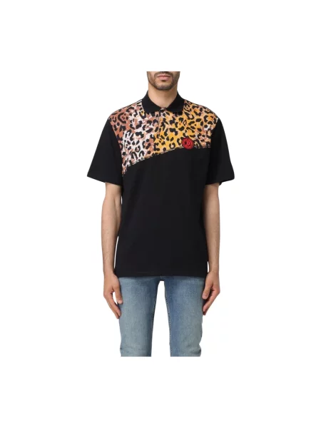 Koszulka polo Just Cavalli czarna