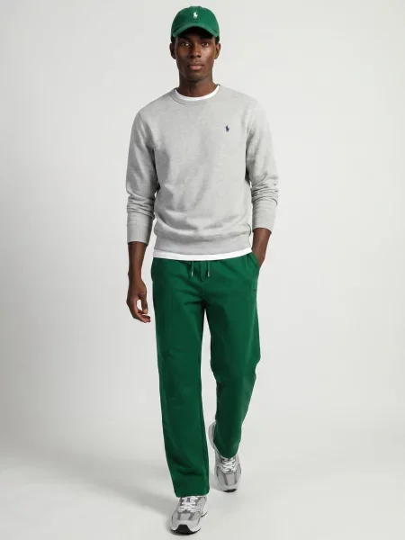 Pletené bežecké nohavice Polo Ralph Lauren zelená
