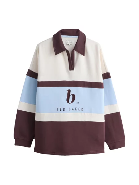 B by Ted Baker Majica kremna / nebeško / burgund modra