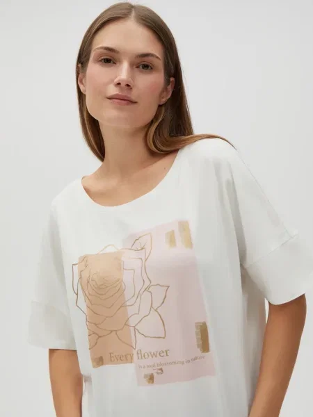 Tricou Marisse alb
