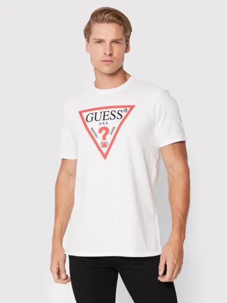 Guess Marškinėliai balta