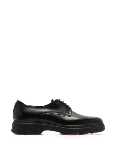 Pantofi derby Santoni negru