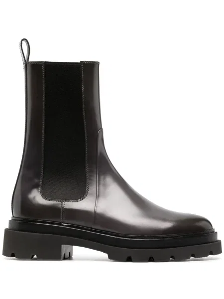 Botine chelsea Santoni gri