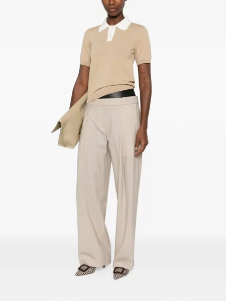 Gulerat scurt tricou polo N°21