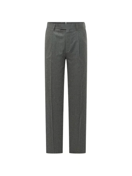 Pantaloni Zegna de lână gri