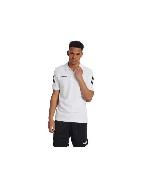 Polo majica Hummel bijela