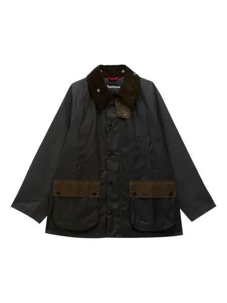 Geacă Barbour de catifea cord verde