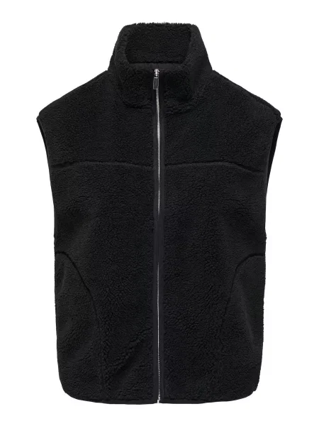 ONLY Vestă ONLBaby' negru