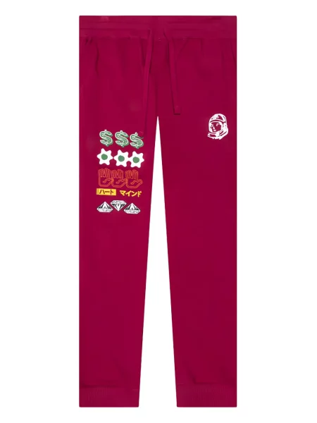 Spodnie dziecięce Billionaire Boys Club czerwone