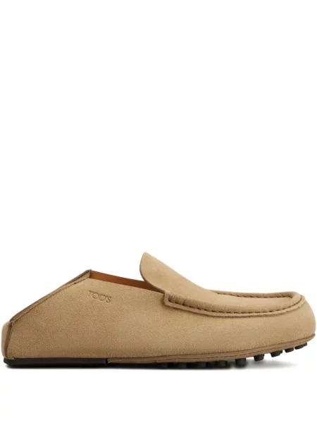 Papuci de casă Tod's din piele de căprioară