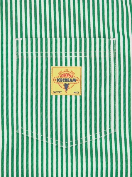 Polo Icecream cu dungi verde
