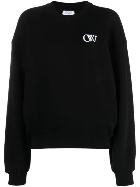 Hanorac Off-white cu imagine alb