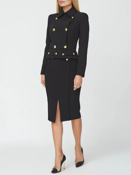 Піджак Elisabetta Franchi чорний