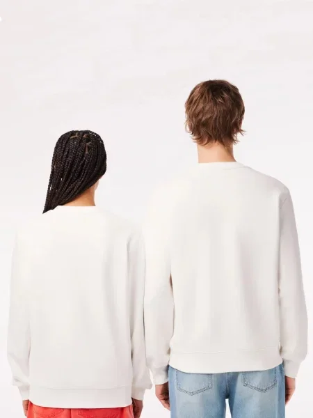 Детский свитшот Lacoste белый