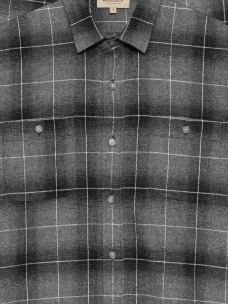 Καρό πουκάμισο Woolrich γκρι